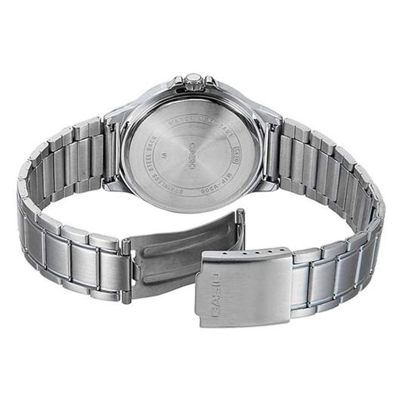Casio Watch Series-LTP Fashionable Retro Versatile Three Needles Three Eyes Quartz Movement Stainless Steel Strap Japanese MTP-V300D-7A<P-V300D-7A