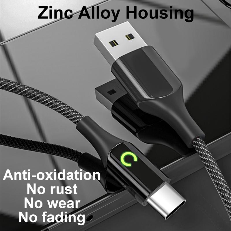 120W 6A Fast Charging USB Type C Cable for 100 90 80 70 60 5 4 Lite V2 1M Super Charge Cable