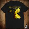 Álbum ao Vivo do Roxy Music Camiseta Clássica Tops Camiseta Bryan Ferry Graham Simpson Andy Mackay