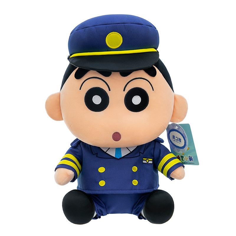 Professional Translation Pilot Xiaoxin Plush Toy Children's Birthday Gift Boy Bedroom Firefighter Ornaments