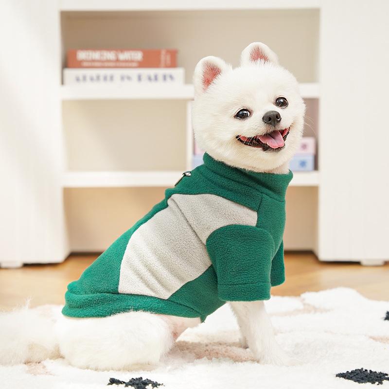 Fleece Lined Thermal Pet Clothing for Dogs and Cats Small Breeds Corgi Autumn Winter Cold Weather Warm Comfortable Active Wear