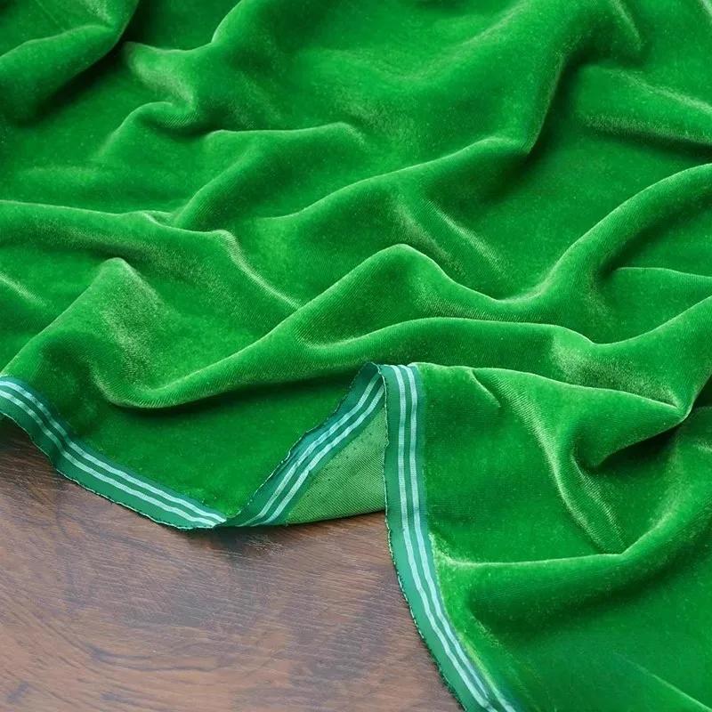 100x140cm Silk Velvet Fabric Solid Color Velvet Clothing Fabric for DIY Sewing Party Dress Cheongsam Designer Cloth