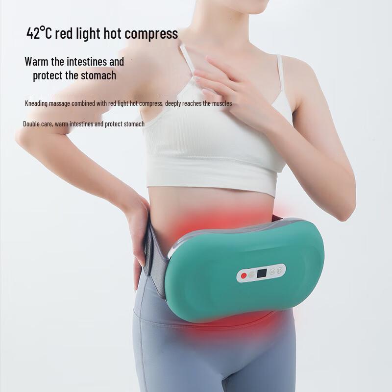 Jia Xiu Bian Stone Electric Abdominal Massager with Heat & Moxibustion