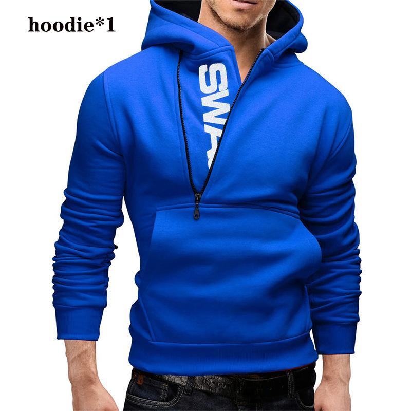 2025 Muscle nová fitness sportovní mikina s dlouhým rukávem pánská podzimní a zimní volnočasová běžecká tréninková volná mládežnická mikina s kapucí