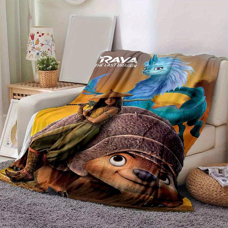 1pc. Raya and The Last Dragon Inspired Home Office Outdoor Blanket Gift for All Seasonsz0417269 130cmx150cm