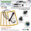 Novo Kit Aquecedor de Assento de Carro Embutido 108W Serve para 2 Assentos Universal 12V Fio de Liga Almofadas de Aquecimento Interruptor de Controle Duplo de 3 Níveis Com Chicote