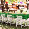 2PCS Stain-resistant Football Theme Disposable Tablecloth Football Sport Table Linen  Game Day