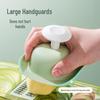 Multifunction 6-Blade Vegetable Slicer with Hand Guard