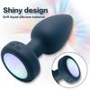 Body-Safe Silicone Vibrating Plug -Remote Control,Waterproof & Powerful Vibration for Prostate/G-Spot Play Sex Toys