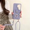 For Samsung Galaxy A57 A37 A56 A36 Case Protective Shell Back Cover Fashion Leather Card Bag Texture With Ring And Lanyard