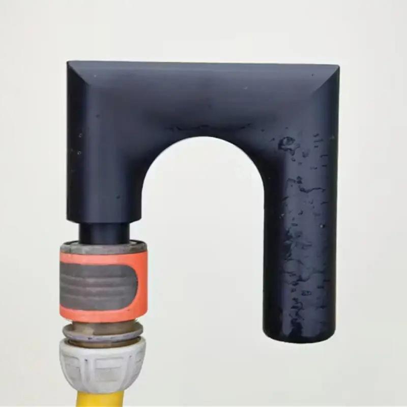 Gancho Duradero para Manguera de Jardín - Llenado Fácil del Tanque de Agua, Sin Uso Manual, Diseño Antideslizante, Herramienta de Riego para Patio, Accesorios para Manguera de Jardín