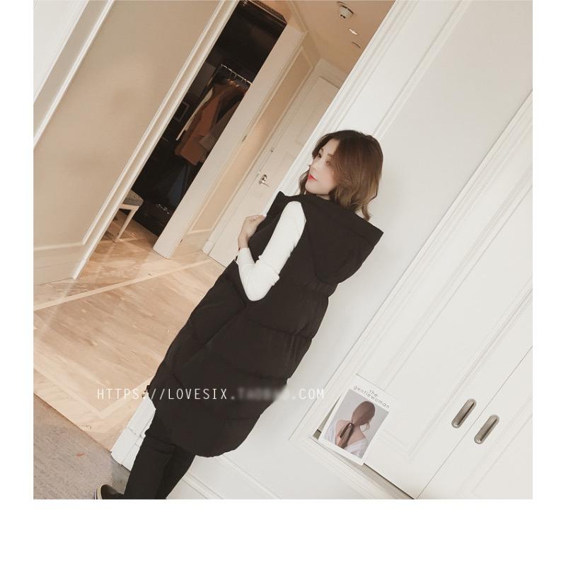 Down Cotton Vest Women's Vest Jacket