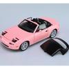 1/32 Mazda Miata MX5 Stopowy Model Samochodu Skala Diecast Miniaturowy Samochód Zabawka Pojazd Dźwięk i Światło Kolekcja Zabawka dla Dzieci Prezent
