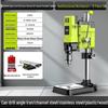 Compact 220V High-Power Bench Drill Press: Industrial-Grade, Multifunctional, High-Precision Milling Machine with Worktable.