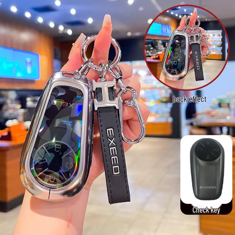 Suitable Key Case for Exeed Lanyue 25, Chery TX, Yaoguang, CDM, Lingyun, Xingjiyuan ES/ET, Zhuifeng.