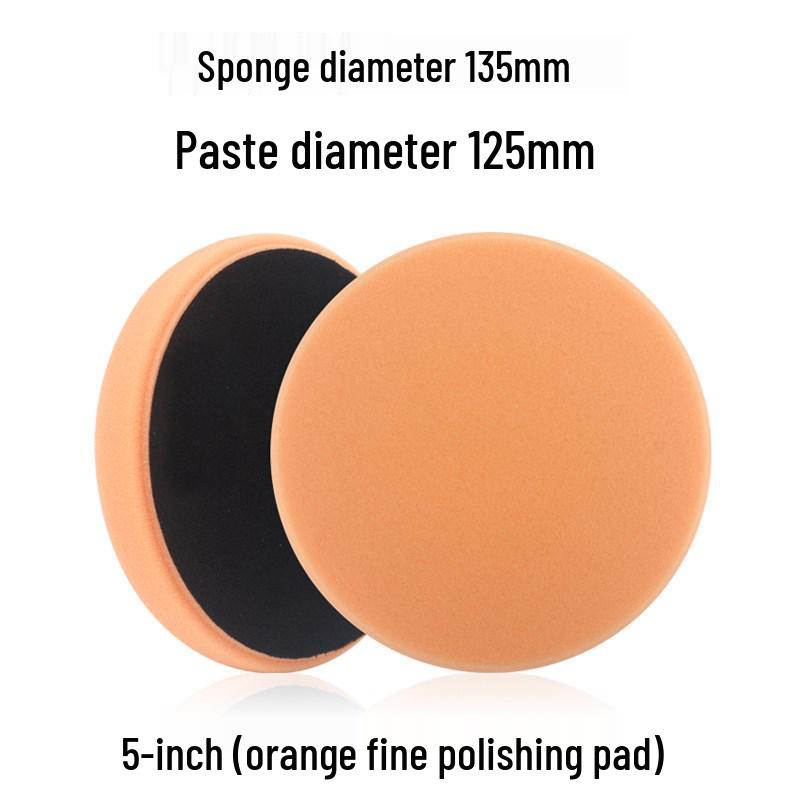 Cross-border Car Polishing & Waxing Self-adhesive Sponge Disc for Mirror Finish Restoration