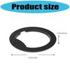 2Pieces Coffee Machine Grinder Rings Anti Clog Design Grinding Chamber Rings for Smooth Operation and Minimal Residues