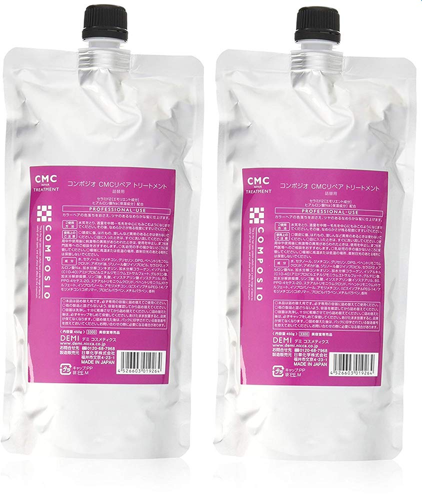 

[Набор из 2 шт.] Demi Composio CMC Repair Treatment 450 г (пополнение)