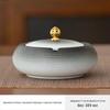 Ashtray creative personality trend anti-fly ash ins wind home living room atmospheric ash with cover cute girl