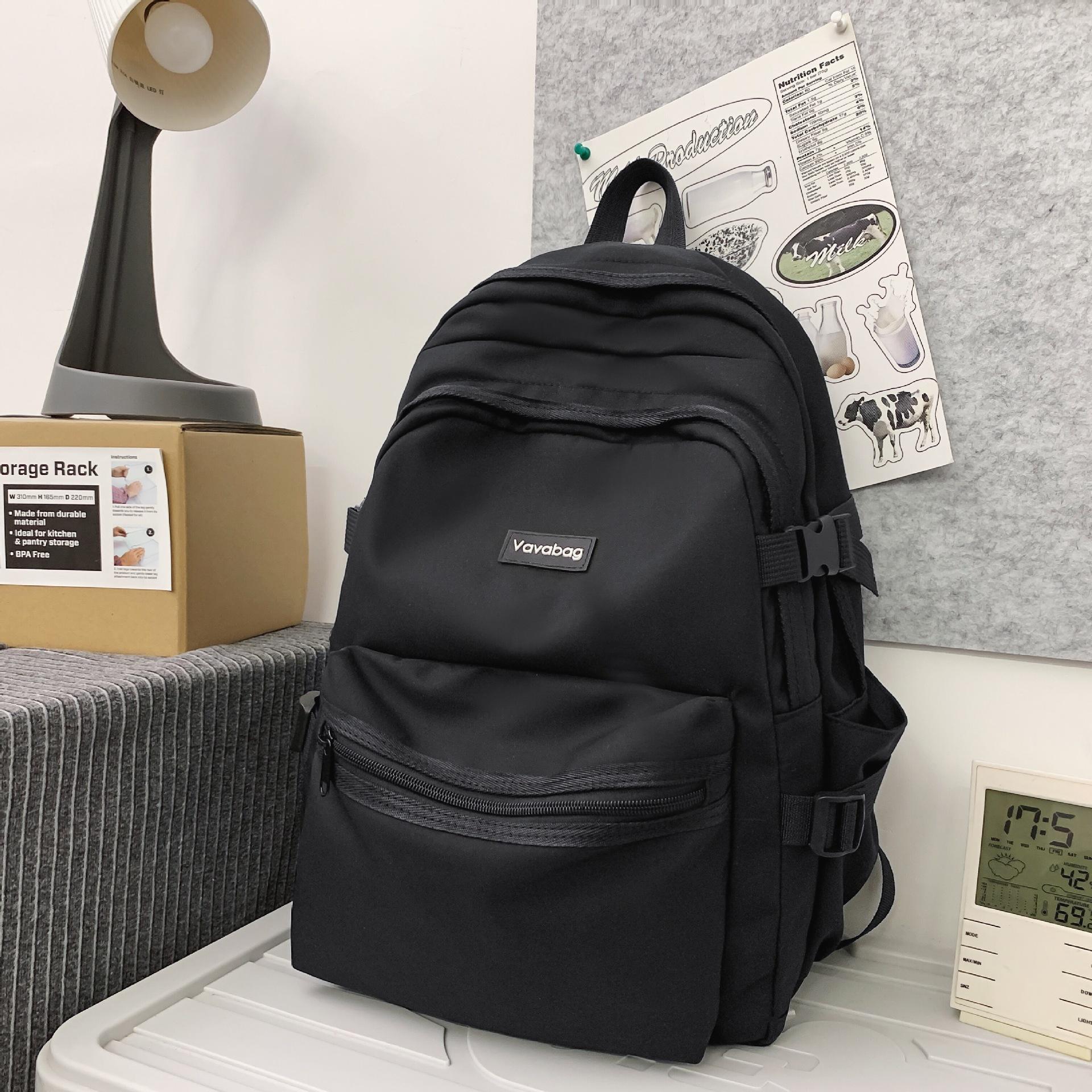 

Простой школьный рюкзак для девочек, учениц средних классов, кампусный рюкзак, корейская версия, рюкзак в стиле колледжа, учениц начальной школы, большой вместимости