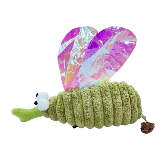 Pet Supplies for Cats Crinkle Mosquito Cat Toy with Catnip, Gall Fruit Chew Toys Indoor Exercise Toy, Soft Plush Insect Stuffed Kittens Catnip Filled