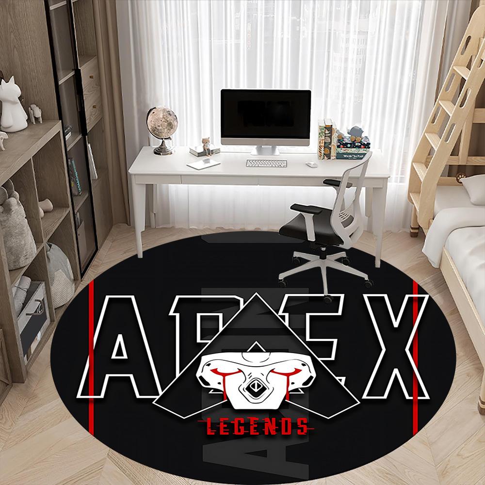 1pc Apex Legends Mask Chair Carpet for Office, Non-slip, Soft and Durable Office Rug, Perfect for Office yy251225078