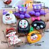 8Pcs New Cute Resin Halloween Animal Series Flat Back Fit Phone Deco Parts Embellishments For Hair Bows Accessories