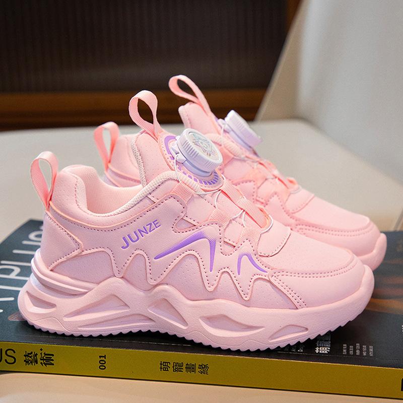 

New Kids Sport Shoes Comfortable Running Casual Shoe Outdoor Children s Sneakers 37 рожевий