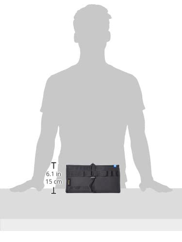 GORDON MILLER Car Cordura Side Pocket, Dark Gray, 1646569