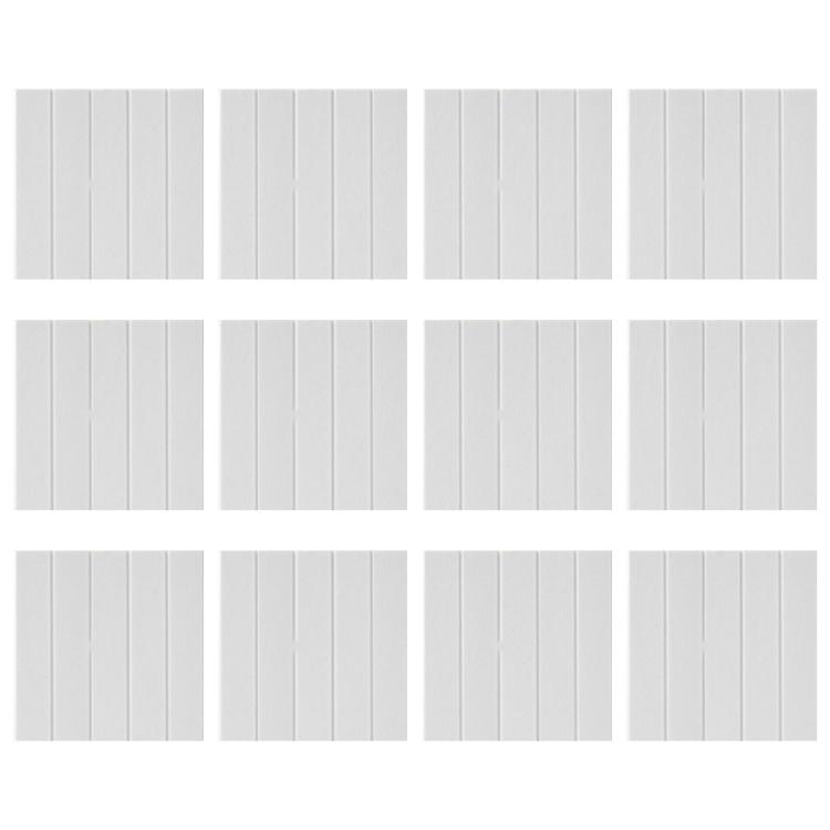 Set of 12 Soundproof Foam Self Adhesive Wall Panel Polyester Acoustic Materials Soundproof Foam Panels Polyester Texture
