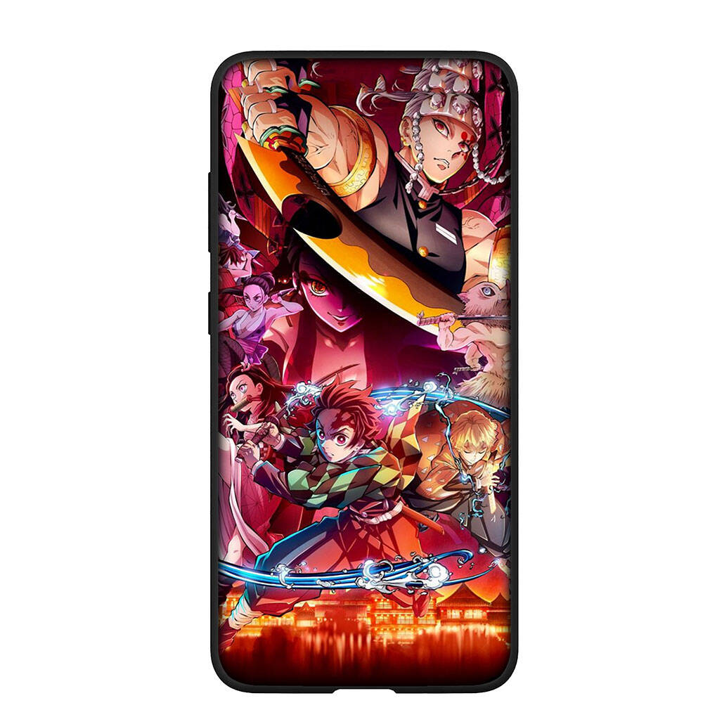 Case for Samsung Galaxy S25 S23 S22 S24 Ultra FE A05 A06 A15 A16 A36 A37 A35 A54 A55 A56 A57 A25 A26 A53 A17 Comics Kamado Tanjirou Demon Slayer Cover