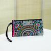 Portable Embroidered Women Handbags National Ethnic Butterfly Flower Bags for Lady Clutch Tassel Small Flap Evening Bag