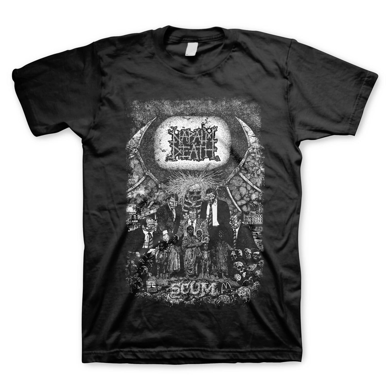 NAPALM DEATH cd cvr SCUM Official SHIRT XL New from enslavement XXXXL