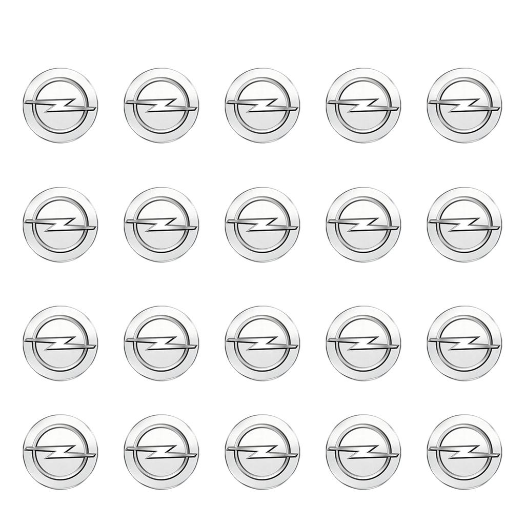 14mm New model car remote key badge, car logo key sticker For Vauxhall Opel Corsa VXR Astra H J Sinicia Safira Car Accessories