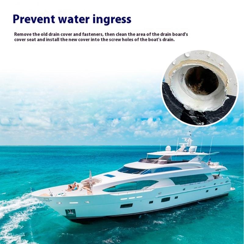 2025 Nowe Zawory Odpływowe Łodzi Klapka Naprawa Guma Stabilizuje Wydajność Odwadniania Naczynia