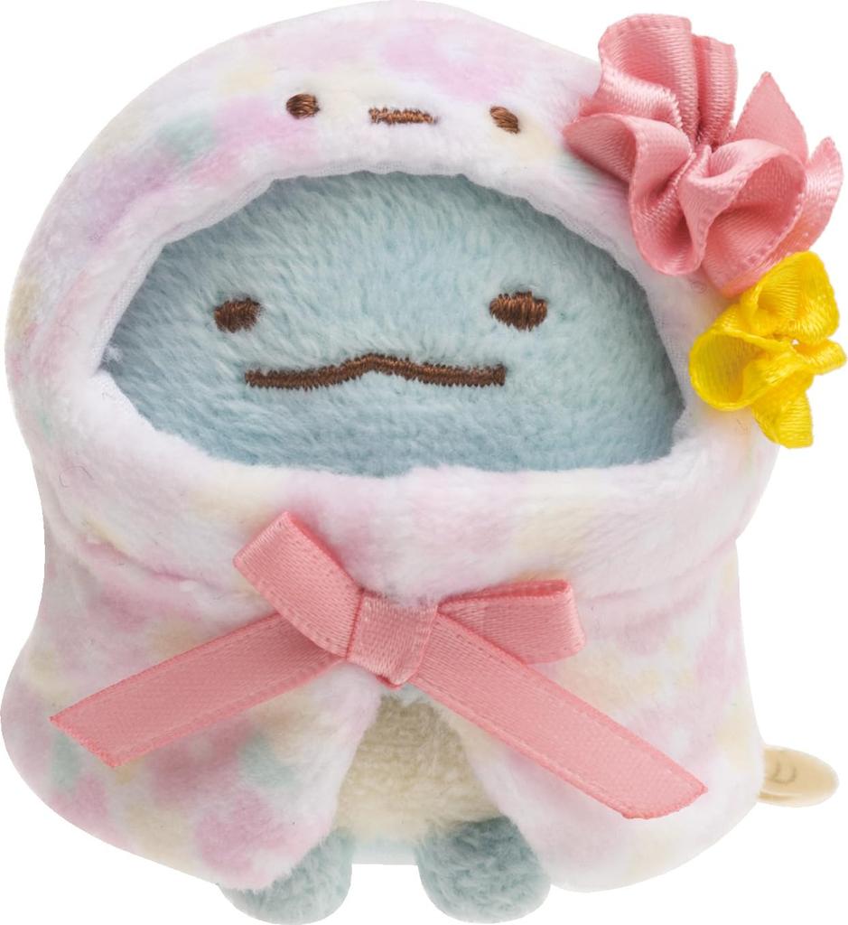 Sumikkogurashi Poncho MX63501 San-X Dress-Up (Floral Pattern)