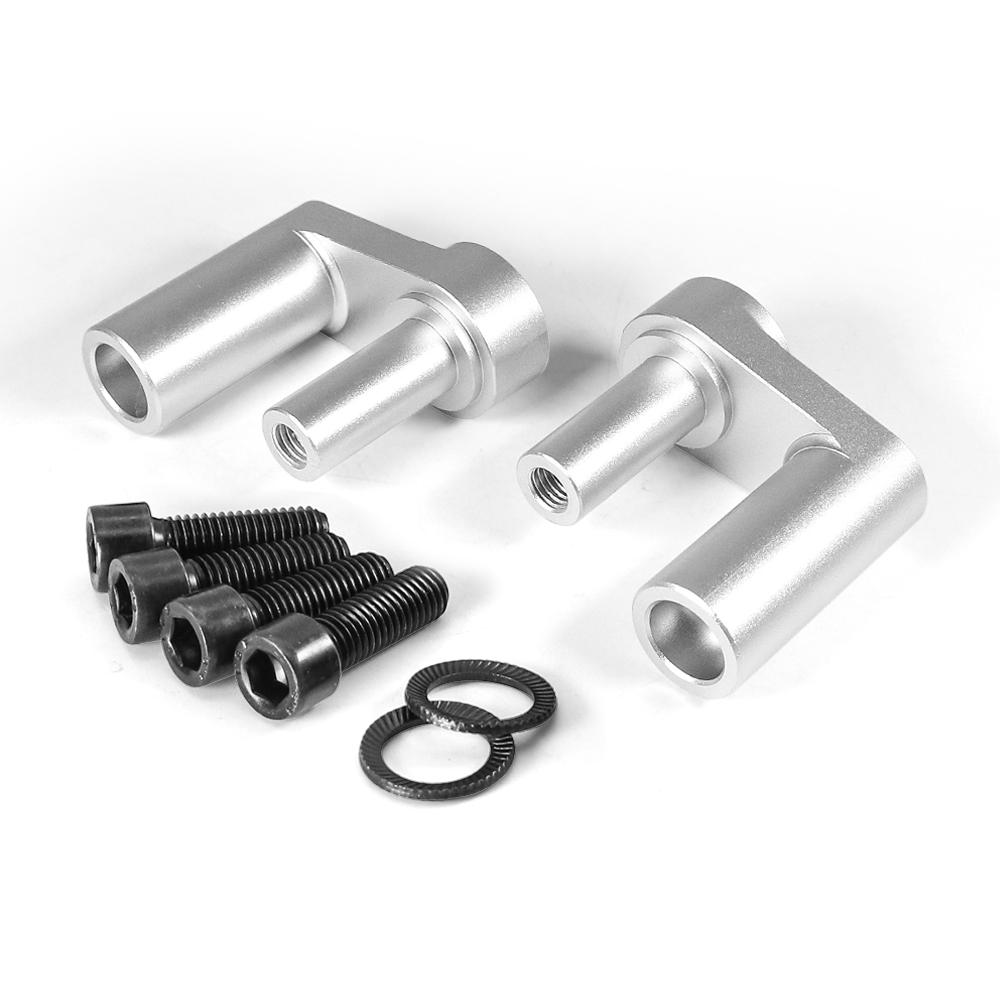 

For BMW R1200RT LC R1250RT R 1250 1200 RT 1200RT Accessories Handlebar Riser Clamp Increased Back Move Adjustable Handle Bar серебряный