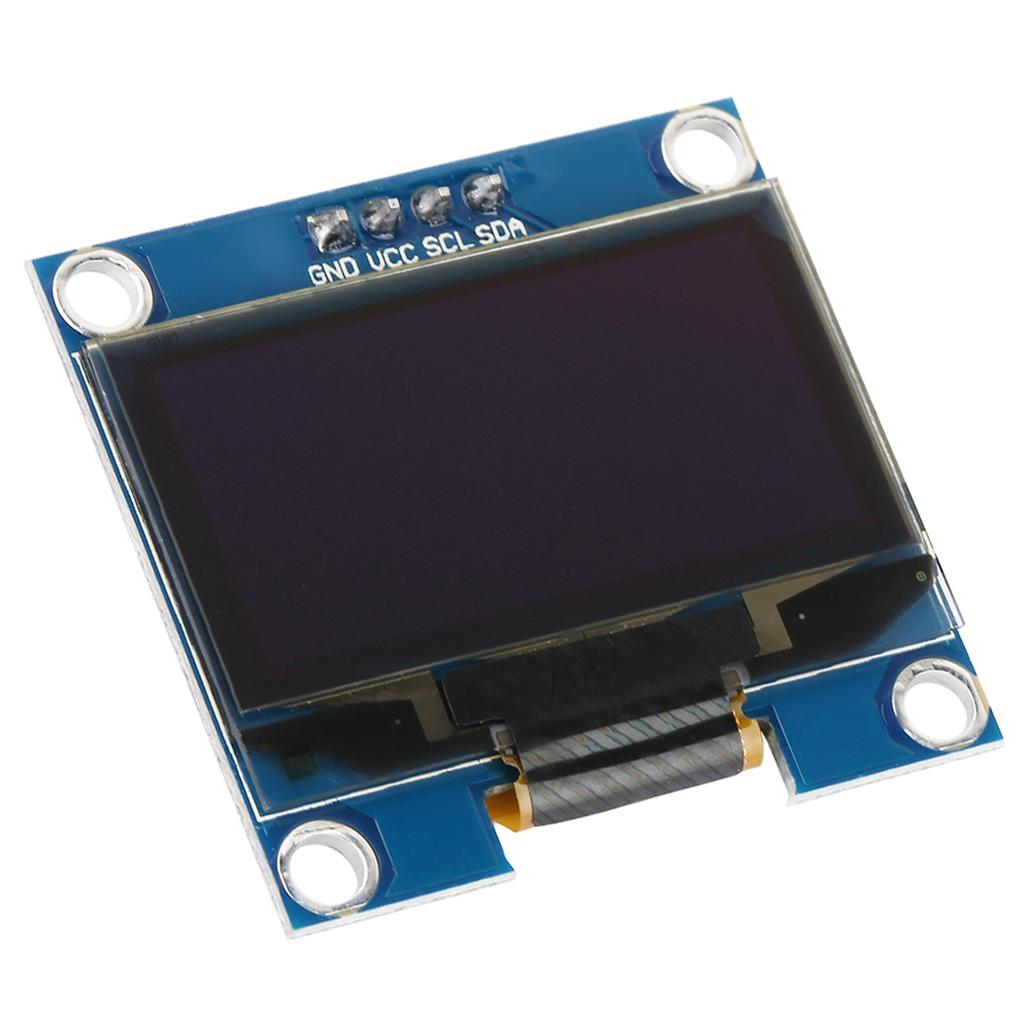 1 stk 1,3 tommers OLED-skjermmodul IIC I2C Communicate 128X64 BlueText Color