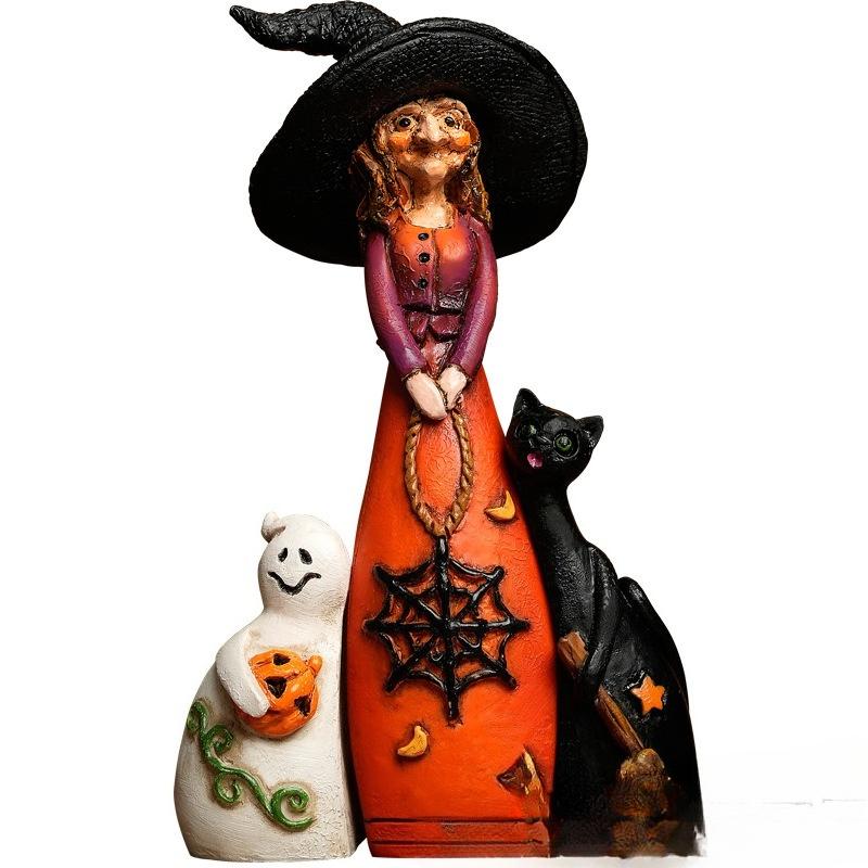 New Creative Personalized Crafts Halloween Three Musketeers Home Decoration Resin Statues Desktop Decoration Ornaments