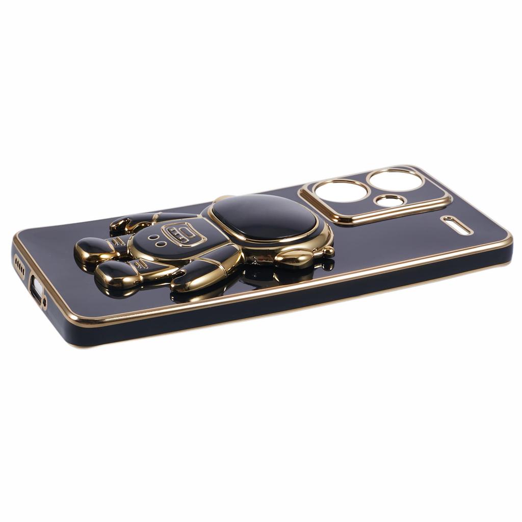 Etui dla Xiaomi Redmi Note 13 Pro+ 5G, Design Astronauty ze Stojakiem, Pokrowiec TPU na Telefon z Precyzyjnym Wycięciem