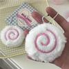 Soft Moon & Star Plush Keychain Charm - Little Red Book Style, Cute & Creative Gift