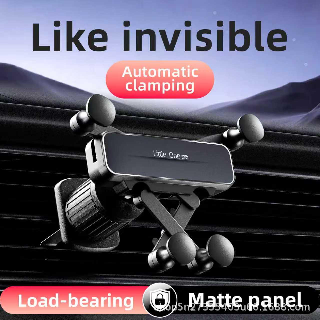 

Universal Car Air Vent Phone Holder - C5 Model. Universal English Version
