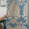 High-end Atmospheric Luxury European Hollow Jacquard Curtains Living Room Bedroom Balcony Villa Palace