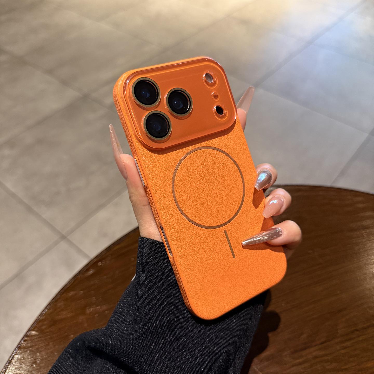 

iPhone 17 Pro Max Magnetic Ring Case: Full Coverage Protective Lens Film 14