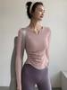 High-End Women's Yoga and Fitness Set: Lightweight, Quick-Drying Sportswear for Autumn and Spring.