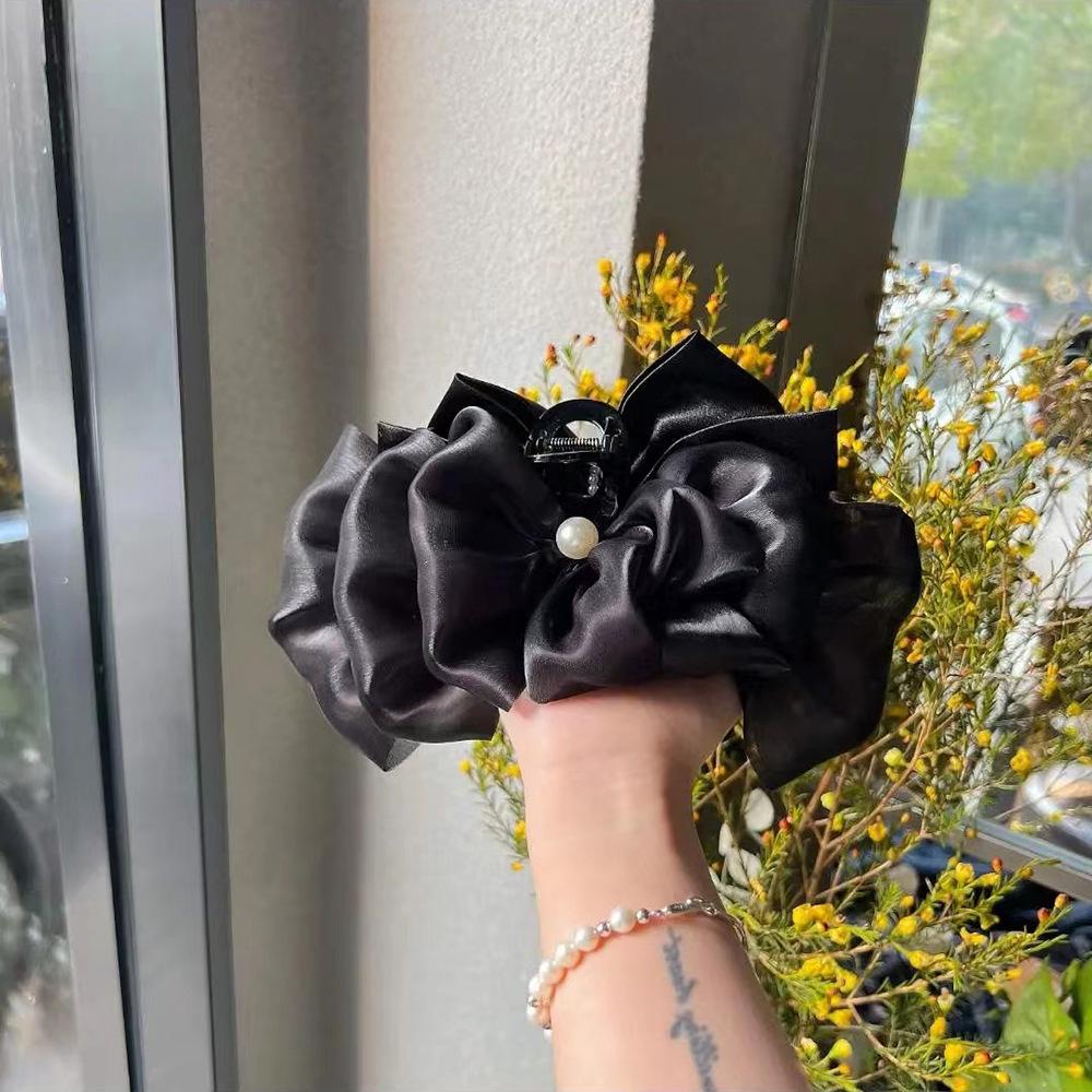 

Елегантна велика блискуча шпилька-бант для зачіски пучок 2023 - Висококласна жіноча шпилька-крокодил