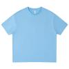 LVLV American Brand Trendy 275g Pure Cotton Loose T-shirt and Sports Shorts Set for Men, Women, and Kids.