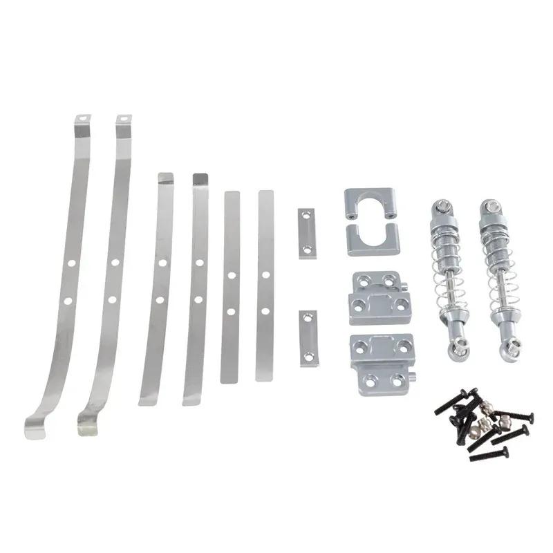 Rear Axle Fixed Component Shock Absorber Spring Plate for MN82 LC79 Metal Upgrade Parts Kit RC Car OP Accessories Truck Buggy