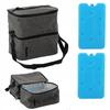 Gardenline Torba Termiczna 13L + Dwa Wkłady Chłodzące + Regulowany Pasek !!!  Izo9257