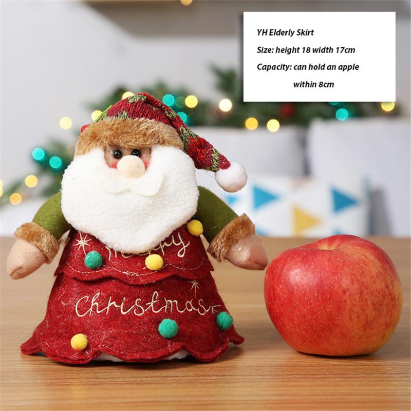 2025 Christmas Candy Bags Red Candy Boots Christmas Bags For Sweets Santa Gift Bag New Year Party Home Christmas Decoration